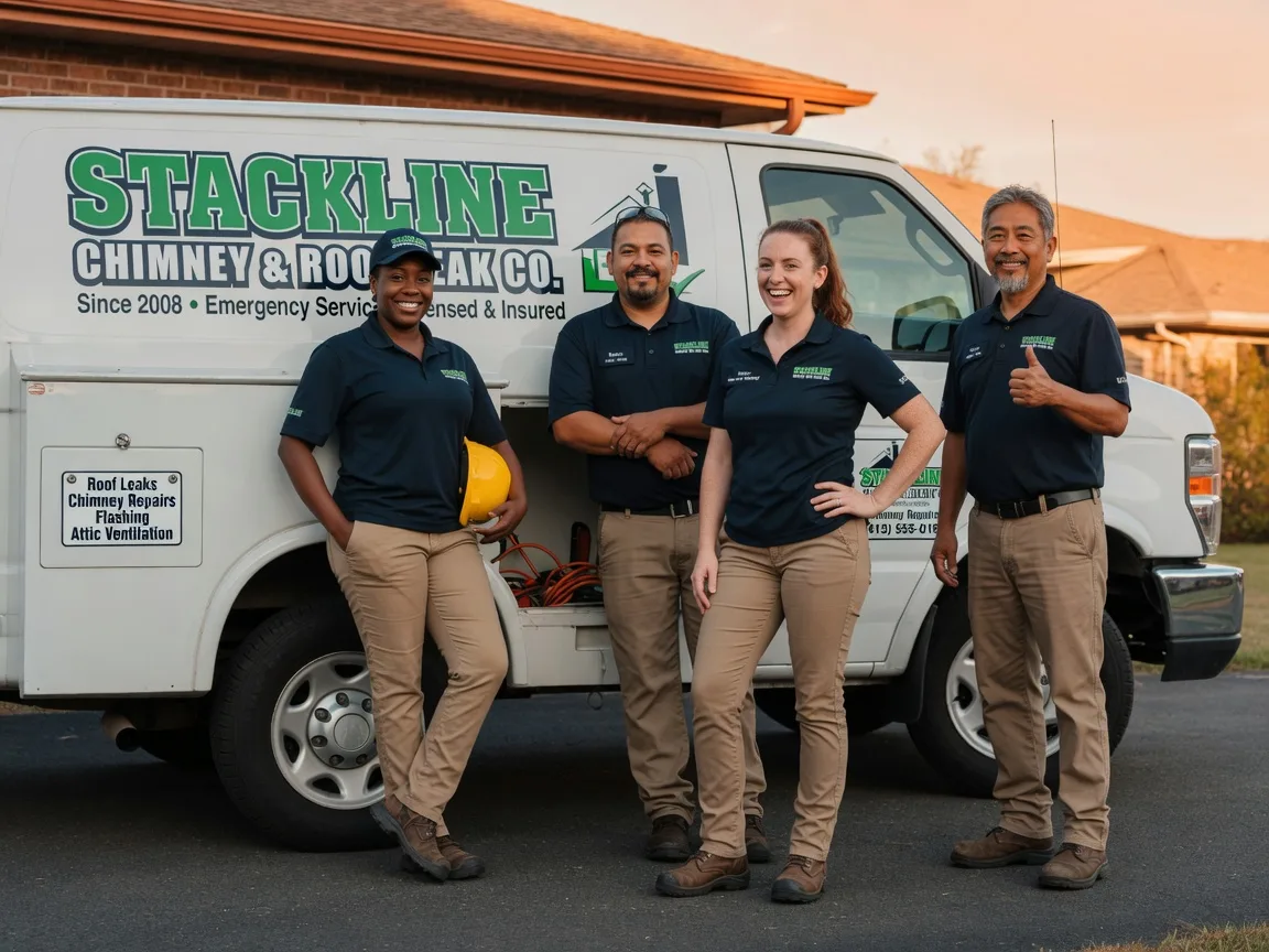 Chimney flashing repair company in Hidalgo, IL